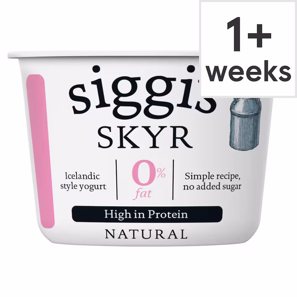 siggi's skyr Natural 0% fat Icelandic style yogurt 450g
