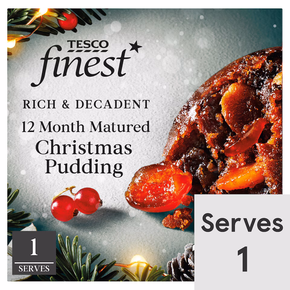 Tesco Finest Christmas Pudding 100G