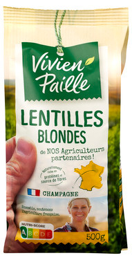 Linser Hvite 500g Vivien Paille