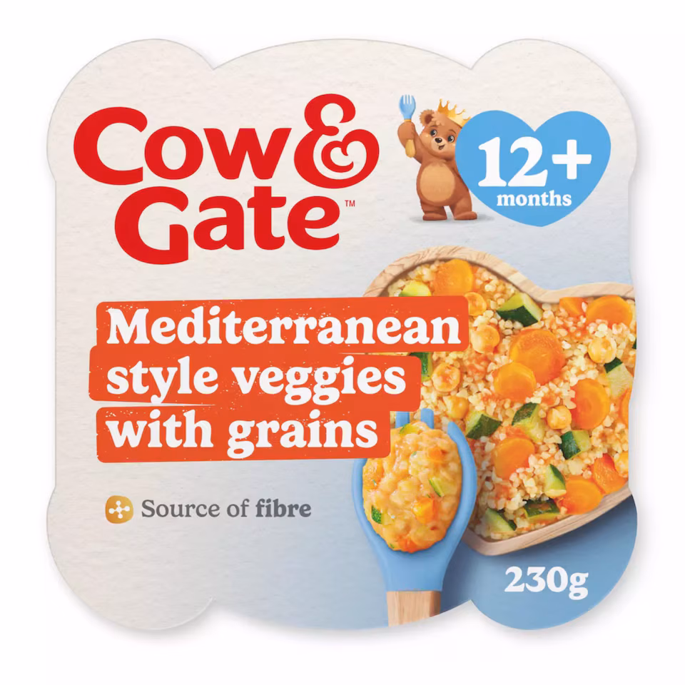 Cow & Gate Mediterranean style veggies with grains 230g