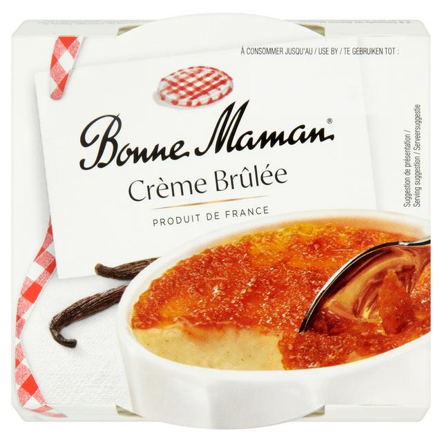 Bonne Maman Creme Brulee Dessert 2x100g