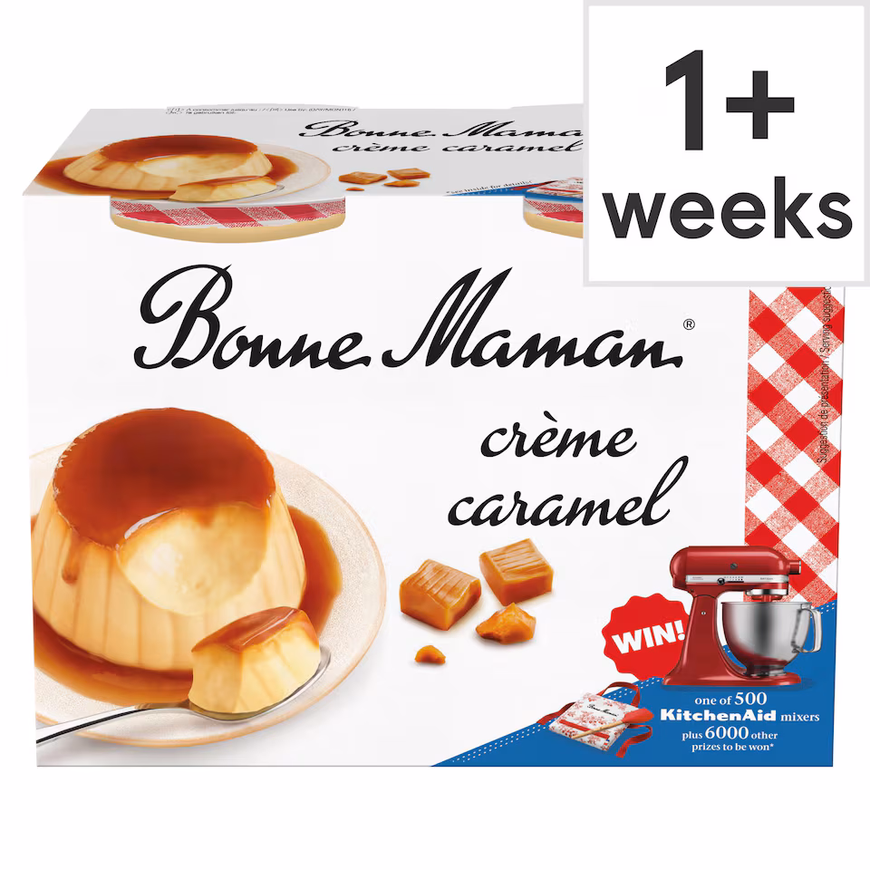 Bonne Maman Creme Caramel Dessert 4 x 100g