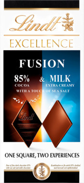 Excellence Fusion 85% Milk Salt Lindt
