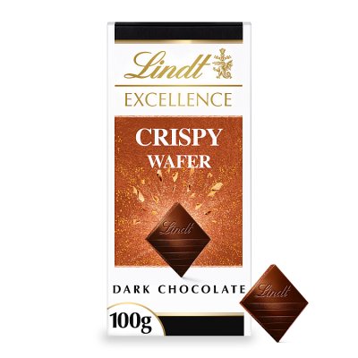Lindt Excellence Dark Chocolate Crispy Wafer Bar