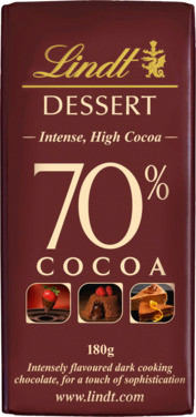 Dessert Baking 70% 180g Lindt