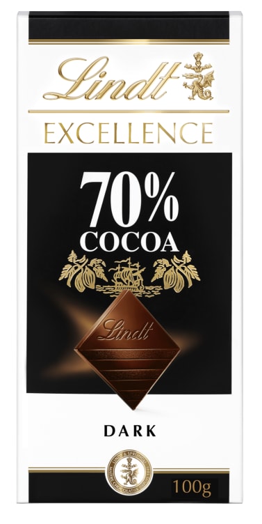 Lindt Excellence 70% Cocoa Dark 100g