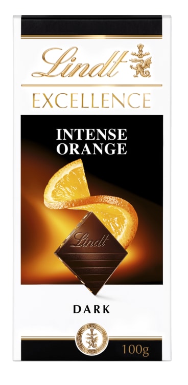 Lindt Excellence Dark Orange 100g