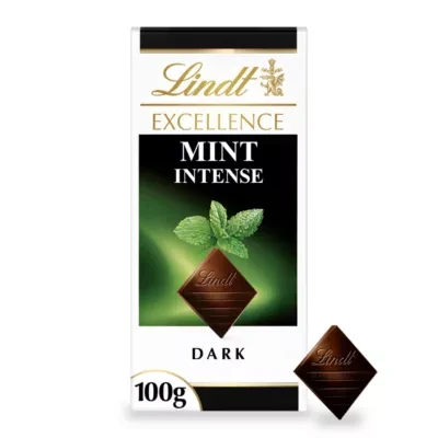 Lindt Excellence Dark Mint Chocolate Bar 100g ​