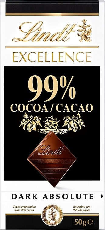 Lindt Excellence 99% Kakao Mørk