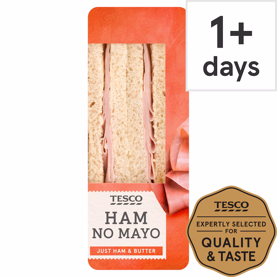 Tesco Just Ham Sandwich