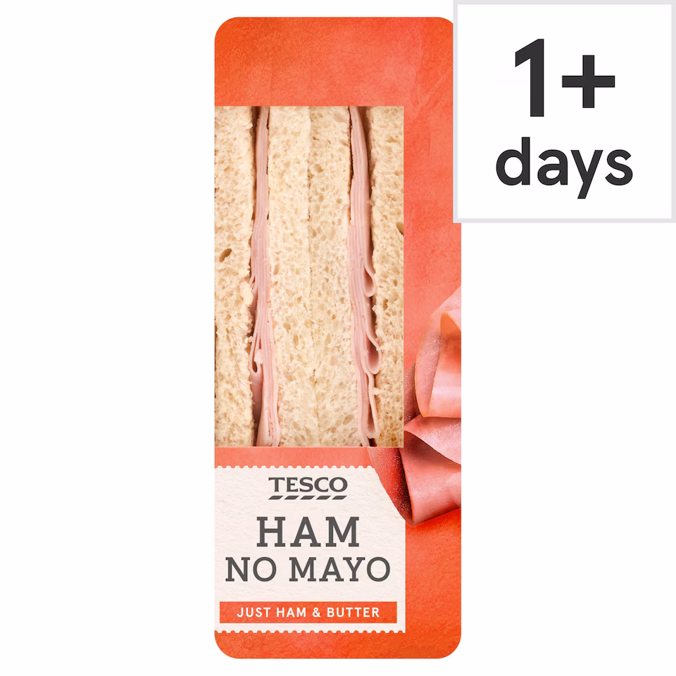 Tesco Just Ham Sandwich