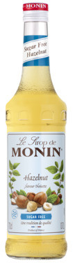 Monin Hassellnøtt Sukkerfri 70cl