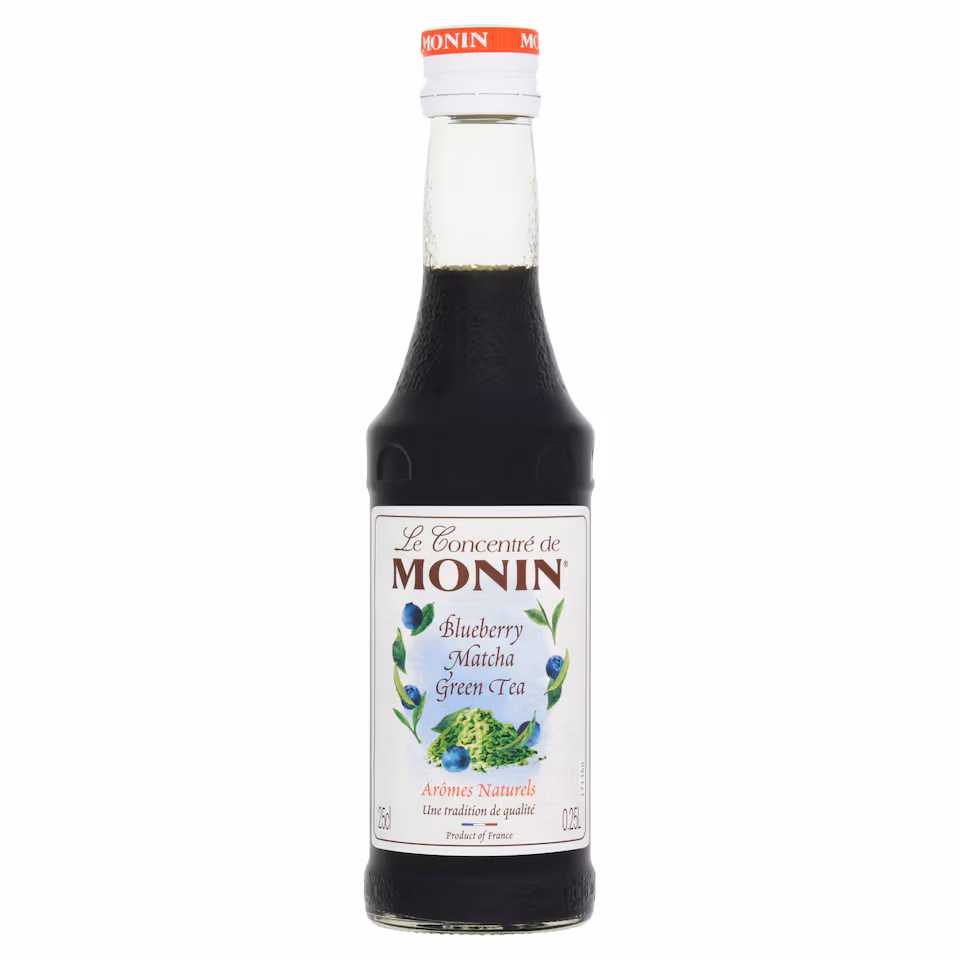 Monin Blueberry Matcha Green Tea Concentrate 25cl