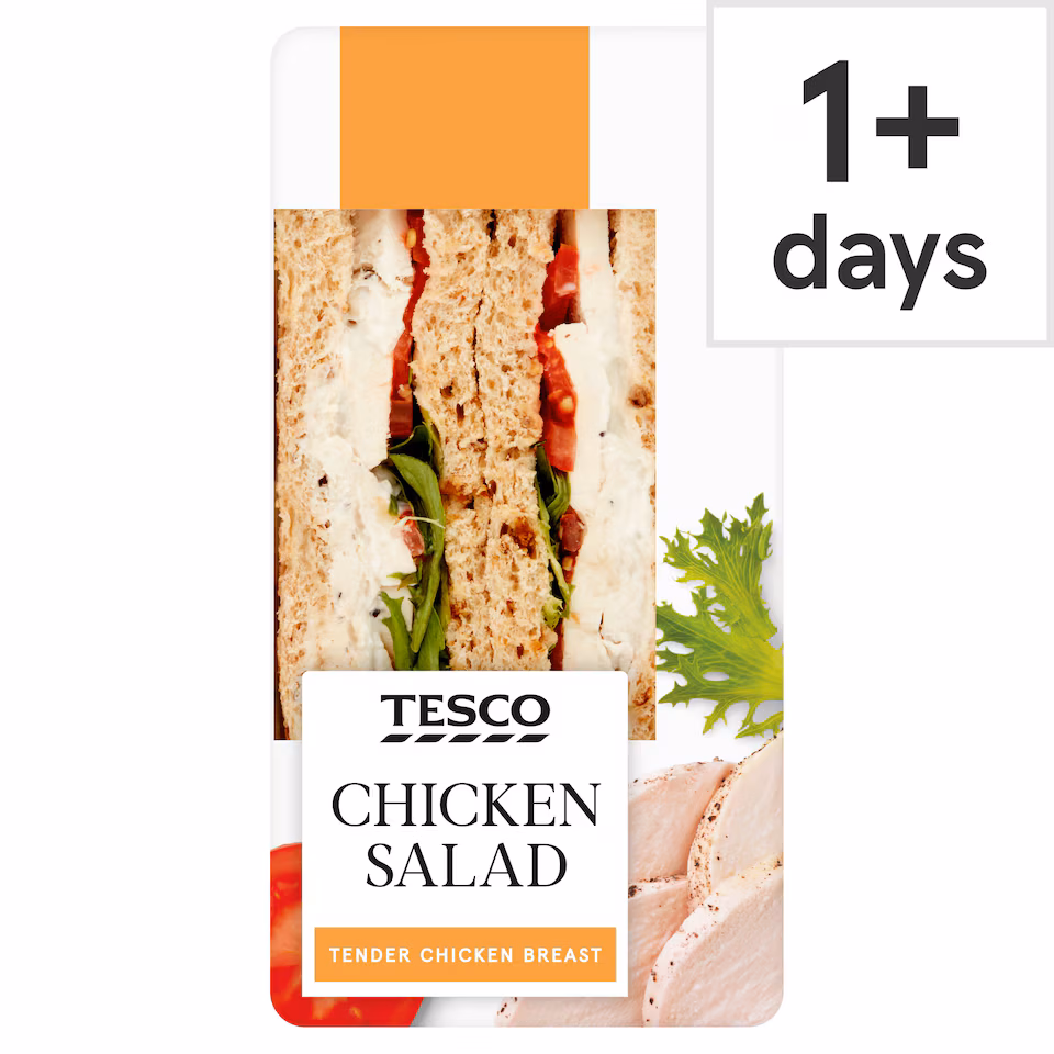 Tesco Chicken Salad Sandwich