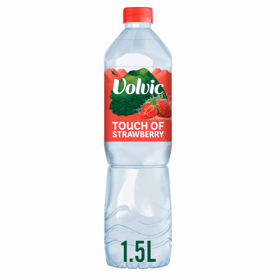 Volvic Touch of Fruit Strawberry Still Flavoured Water 1.5L