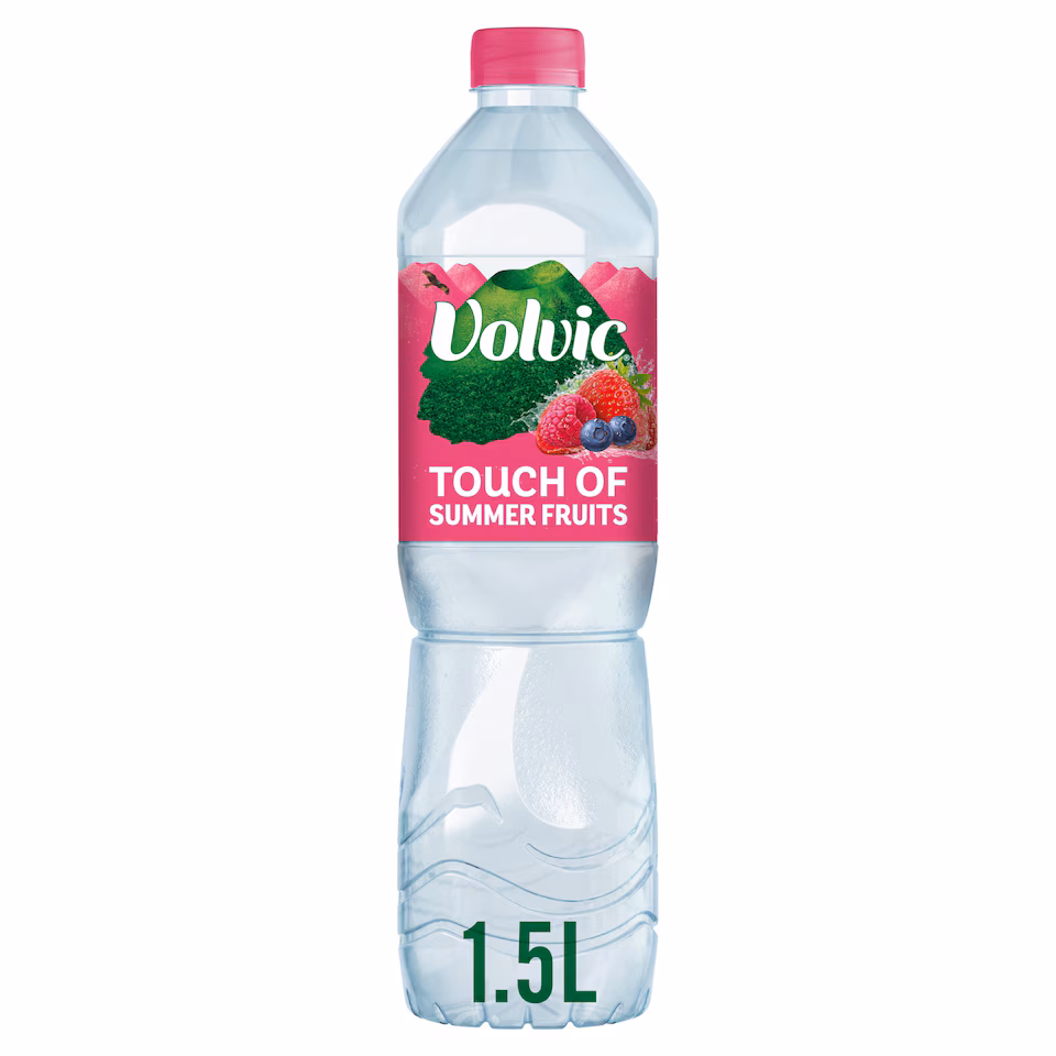 Volvic Touch of Fruit Summer Fruits Still Flavoured Water 1.5L