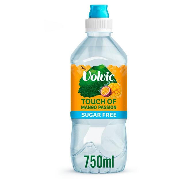 Volvic Touch of Fruit Sugar Free Mango Passion Natural Flavoured Water 750ml