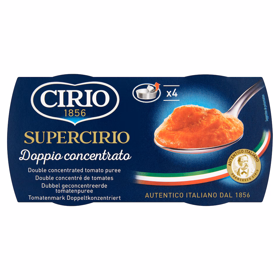 Cirio Double Concentrate Puree 4 Pack 70G