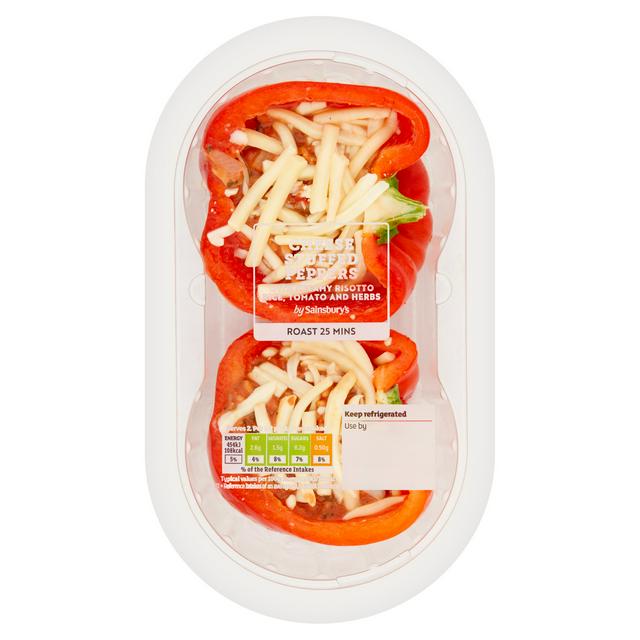 Sainsbury's Cheese Stuffed Peppers 320g