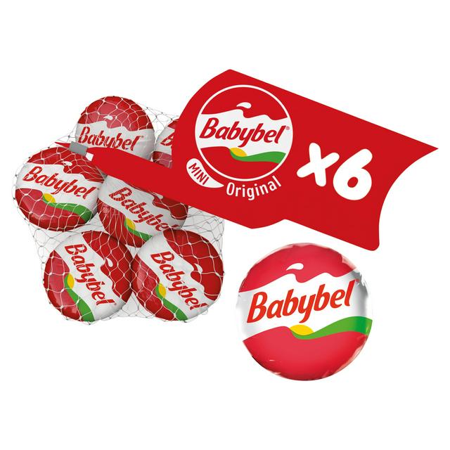 Mini Babybel Original Cheese Snacks 6x20g