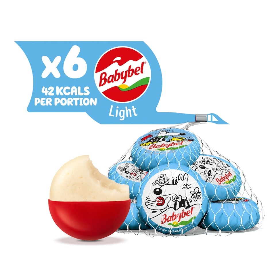 Mini Babybel Light Cheese Snacks 6 x 20g