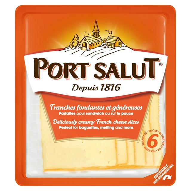 Port Salut French Creamy Cheese Slices 6x20g