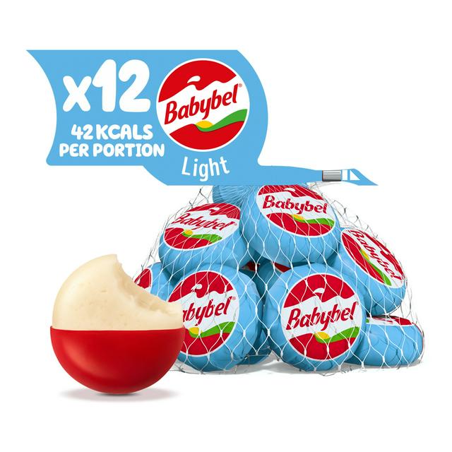 Mini Babybel Light Cheese Snacks 12x20g