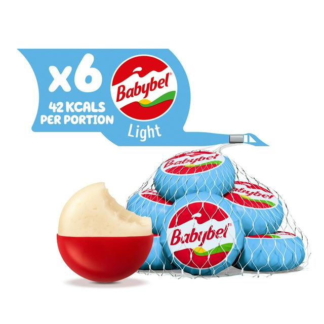 Mini Babybel Light Cheese Snacks 6x20g