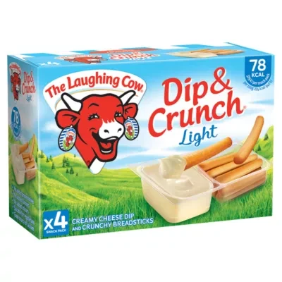 The Laughing Cow Dip & Crunch Light 4 x 35g (140g)