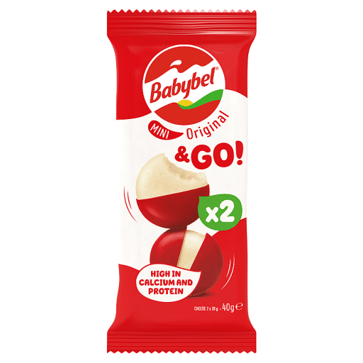 Babybel Mini Original Cheese 2 x 20g (40g)