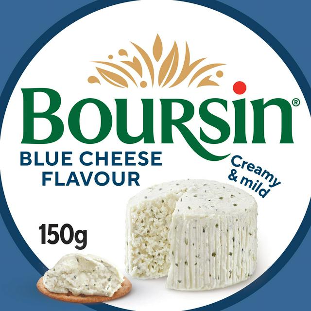 Boursin Blue Flavour Soft French Cream Cheese 150g