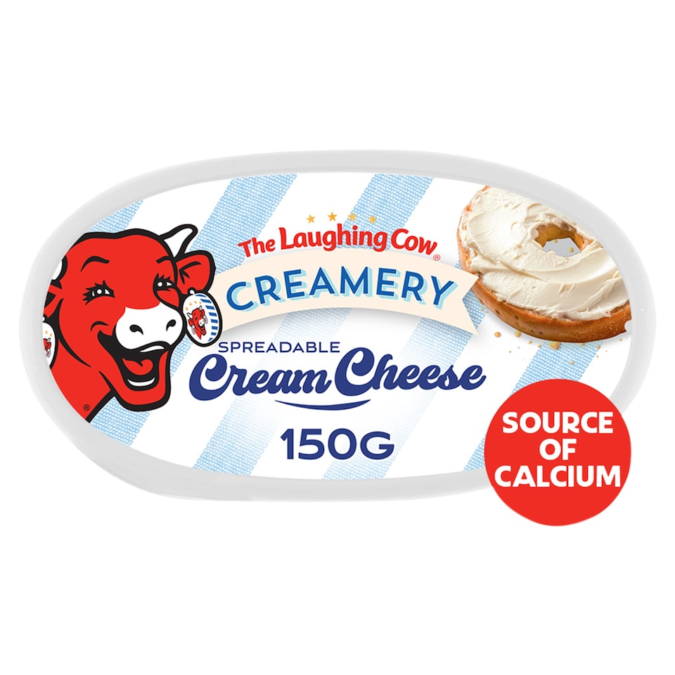 The Laughing Cow Creamery Spreadable Cream Cheese 150G