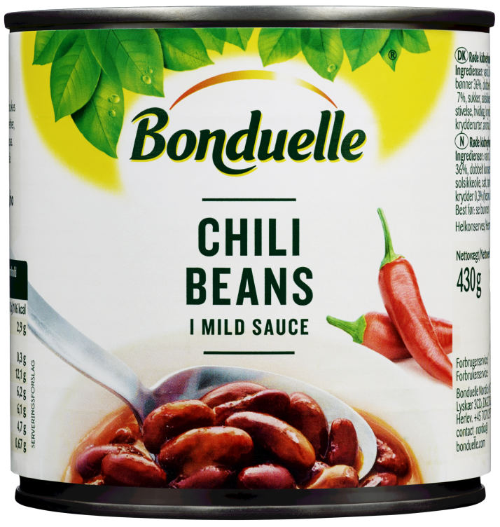 Bønner Chili 430g Bonduelle