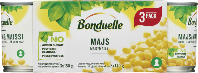 Gourmetmais Crispy 3pk 450g Bonduelle