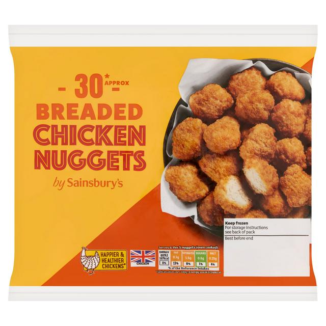 Sainsbury's Chicken Breast Nuggets 450g
