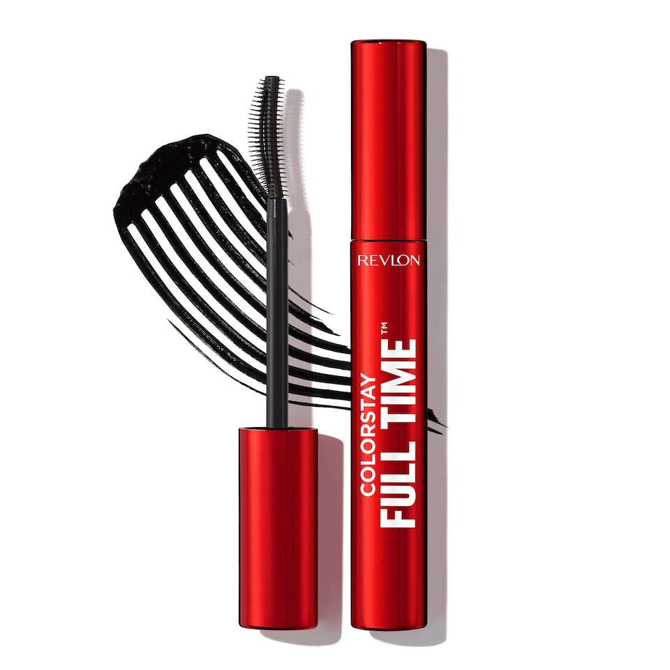 Revlon Full Time Mascara Blackest Black Volumising Lash Makeup Mascara