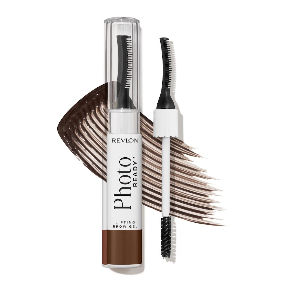 Revlon Photoready Brow Gel, Dark Rich Brown Tinted Eye Makeup Grooming Mascara