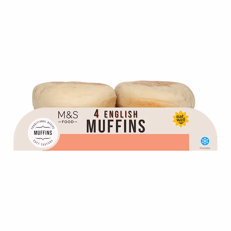 M&S 4 Ultimate English Muffins