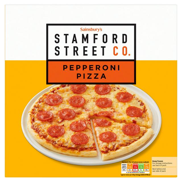 Sainsbury's Thin & Crispy Pepperoni Pizza 305g