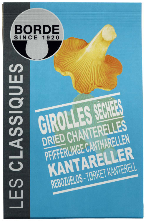 Kantarell Tørket 20g Borde