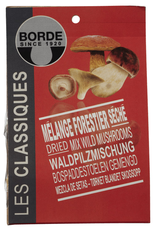 Skogsopp Blandet Tørket 20g Borde