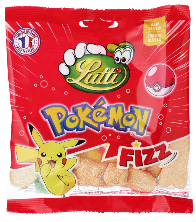 Pokemon Fizz 100g Lutti