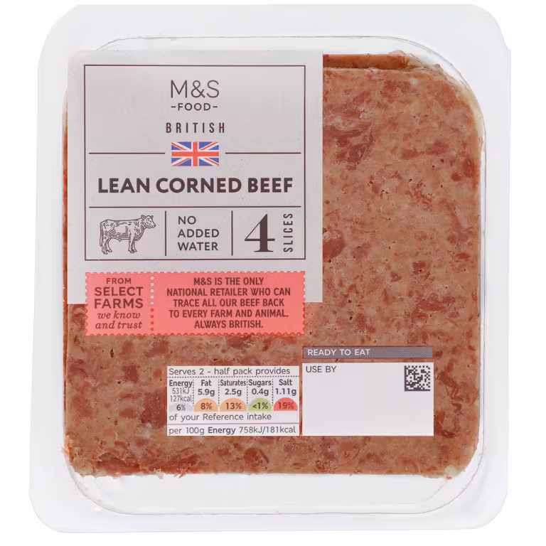 M&S British Lean Corned Beef