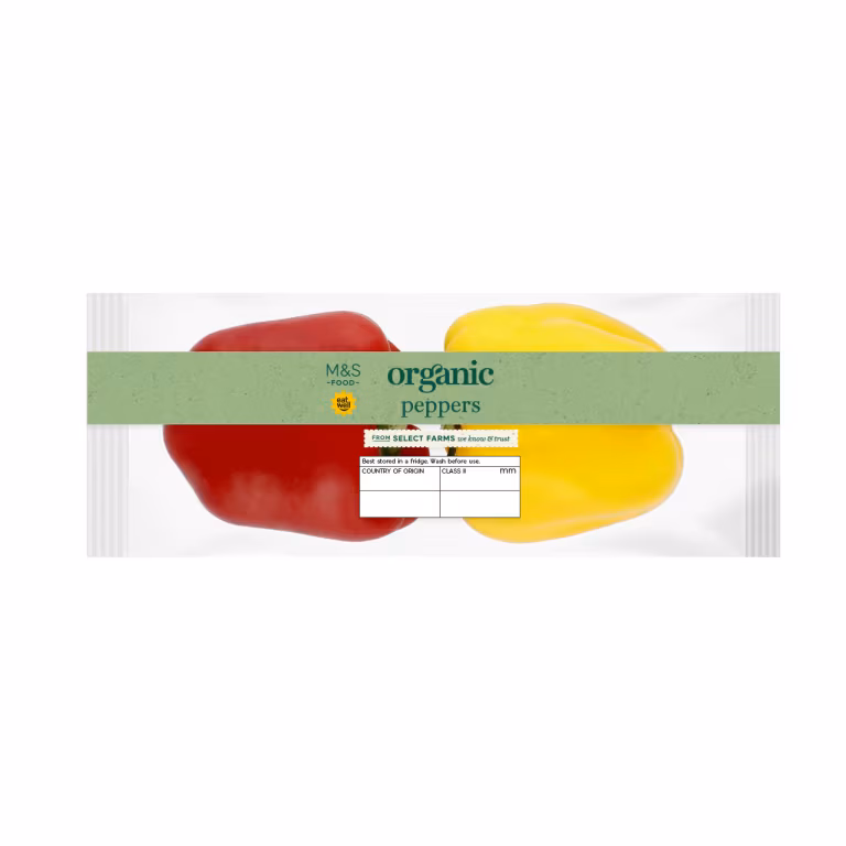 M&S Organic Peppers