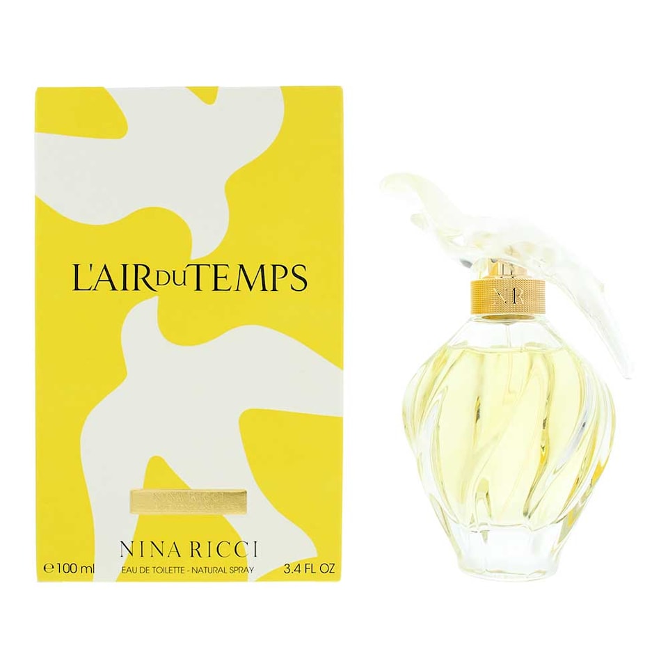 Nina Ricci L'air Du Temps Eau de Toilette 100ml | Yellow | Multi | 3.4 oz