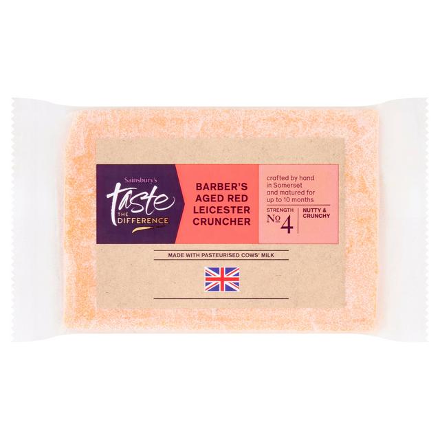 Sainsbury's Barber's Red Cruncher Cheese, Taste the Difference 350g