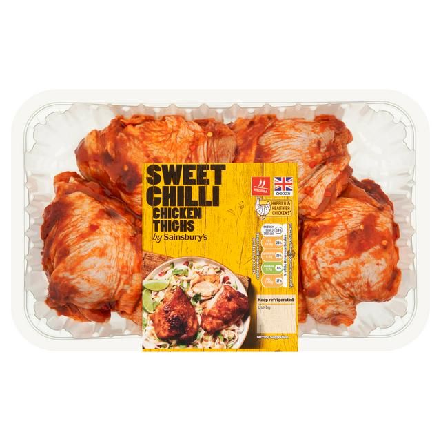 Sainsbury's Sweet Chilli Chicken Thighs 900g