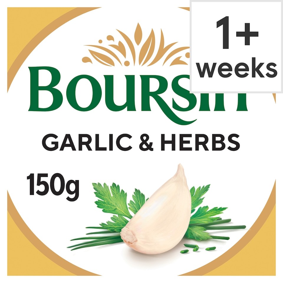 Boursin Garlic and Herb Soft French Cream Cheese 150g