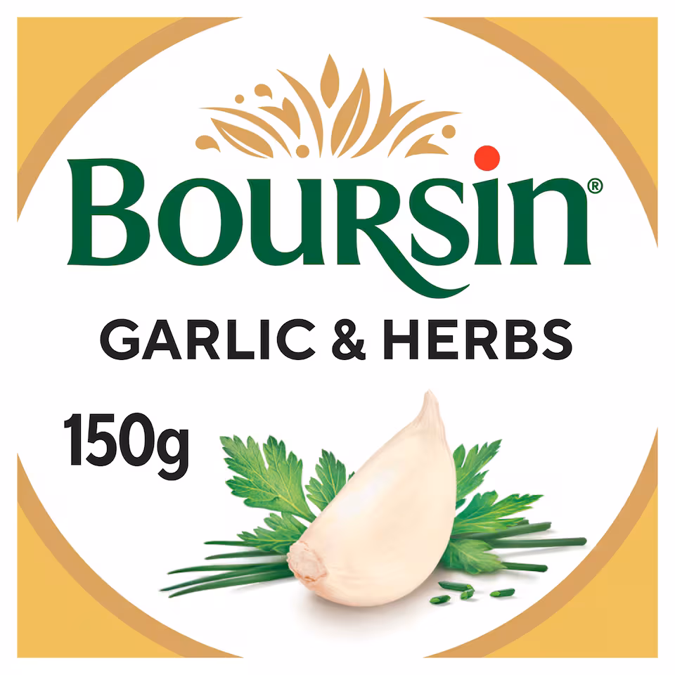 Boursin Garlic & Herbs Soft Cheese 150g