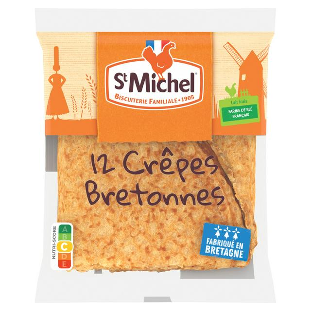 St Michel Crepes Bretonnes x12 315g